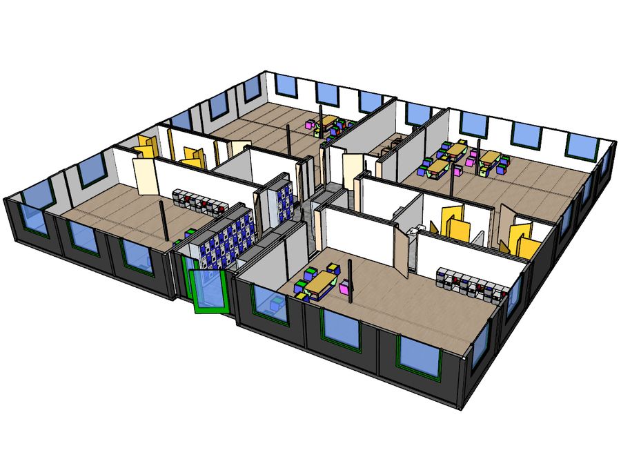 Modular schools - CONTMA